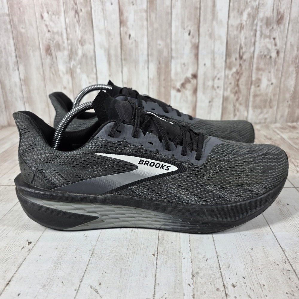 Brooks Hyperion 2 Mens Running Shoes Black Ebony 1104321D058 Size 10.5